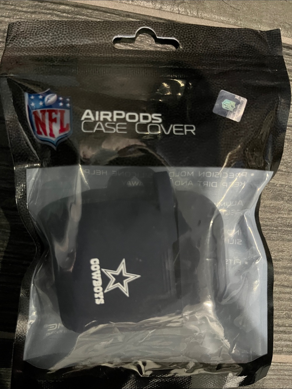 NFL Dallas Cowboys Black and White AirPods Case Cover